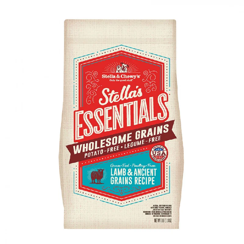 Stella & Chewy's Stella's Essentials Kibble Grass Fed Lamb with Wholesome Grains Recipe Dry Dog Food