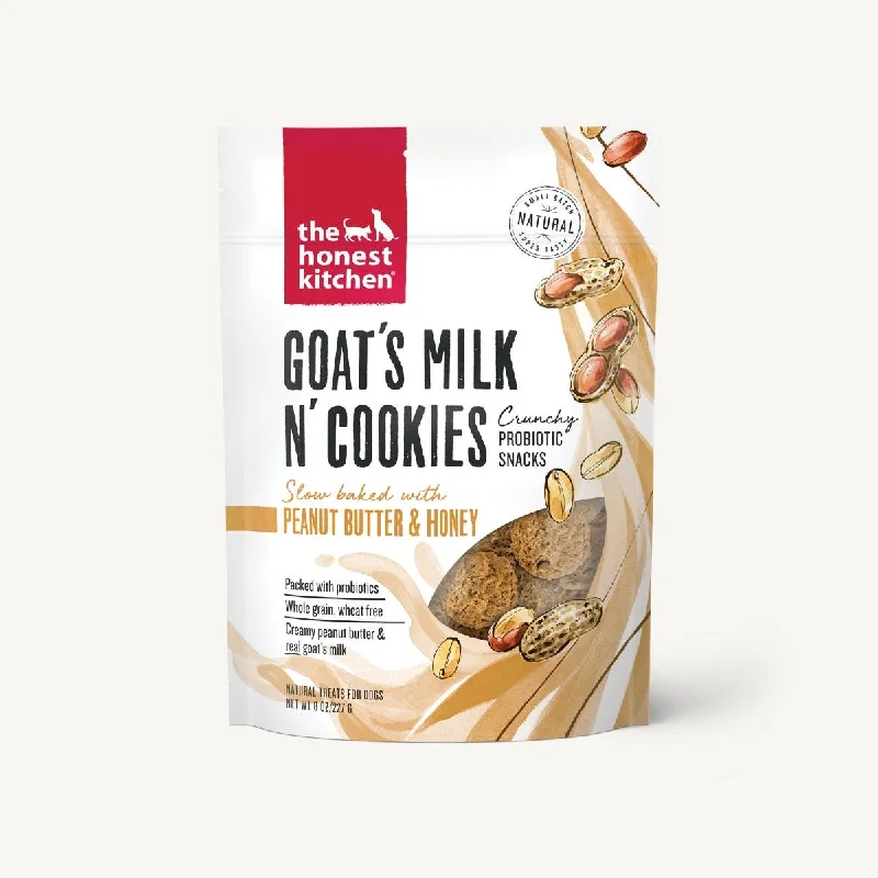 The Honest Kitchen Goat's Milk N' Cookies - Slow Baked with Peanut Butter & Honey