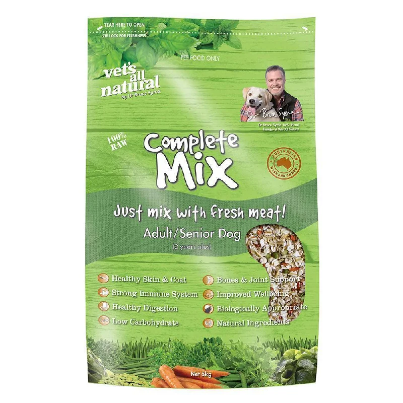 Vets All Natural Complete Mix for Adult and Senior Dogs 1kg