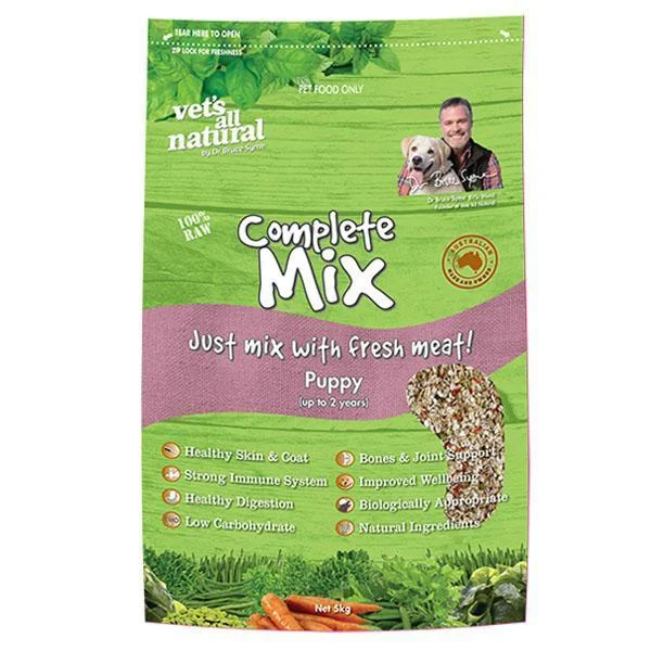 Vets All Natural Complete Mix for Puppies 1kg