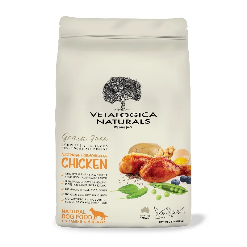 Vetalogica Naturals Grain Free Chicken Dry Dog Food 13kg