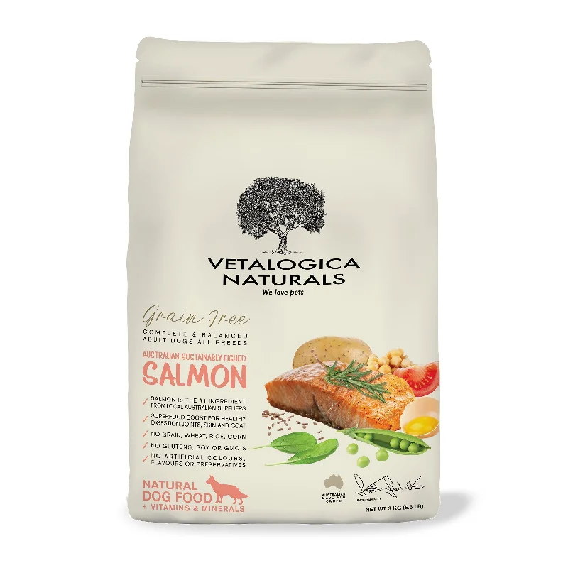 Vetalogica Naturals Grain Free Salmon Dry Dog Food 13kg