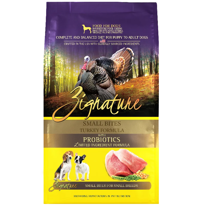 Zignature Turkey Little Bites Formula