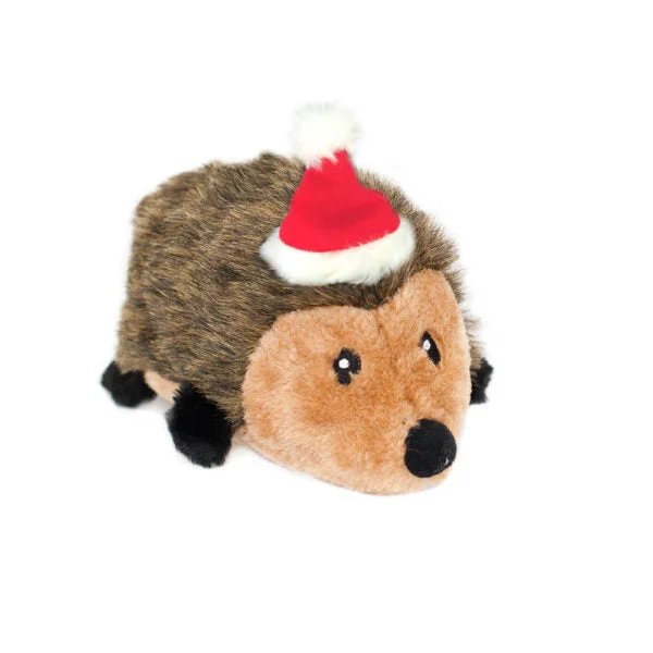 Zippy Paws Holiday 2024 Hedgehog Dog Toy, XLarge