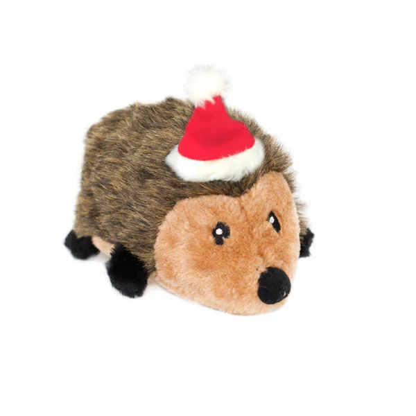 Zippy Paws Holiday 2024 Hedgehog Dog Toy, Large