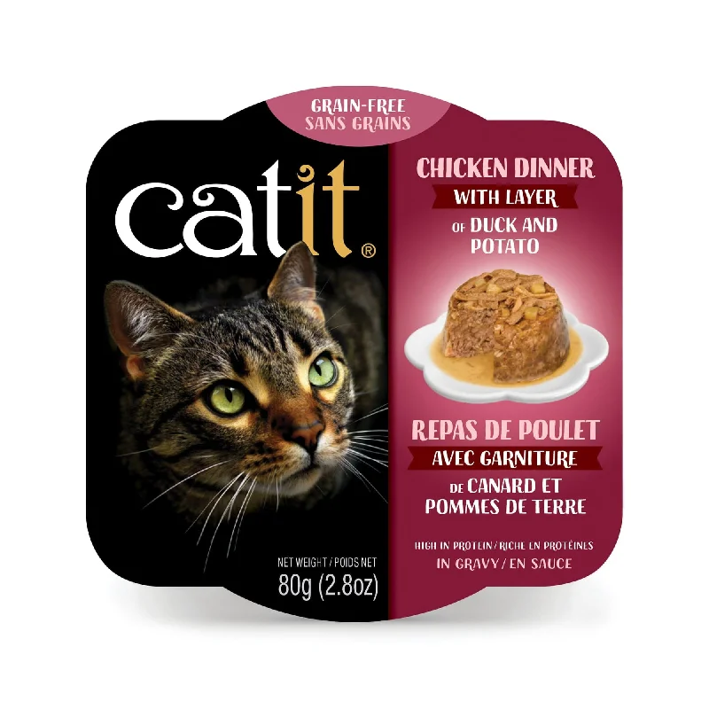 Catit Chicken Dinner with Duck & Potato Grain Free Wet Cat Food