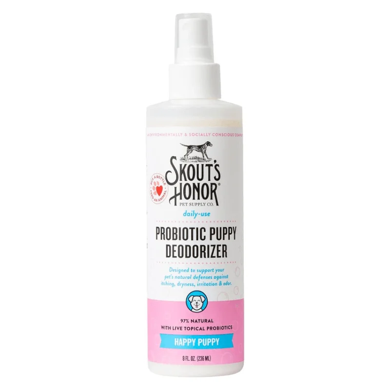 Probiotic Deodorizer For Puppies - Fragrance Happy Puppy - 8 oz