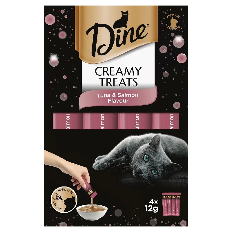 Dine Creamy Cat Treats Tuna & Salmon 12g x 4