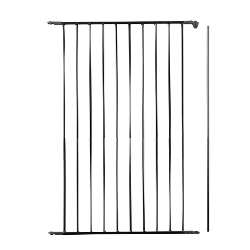 DogSpace Rocky Extra Tall Room Divider Pet Gate Black Extension