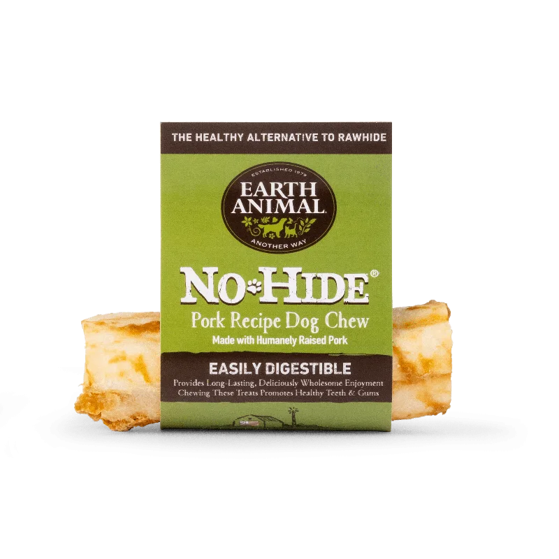 Earth Animal No-Hide Pork Chew Small Dog Treats