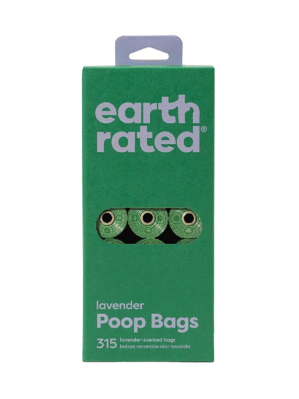 Earth Rated 315 Bags on 21 Refill Rolls, Lavender