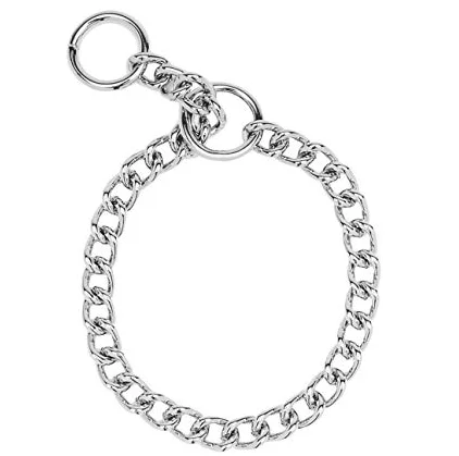 Fine Steel Choke Collar - 18 in.