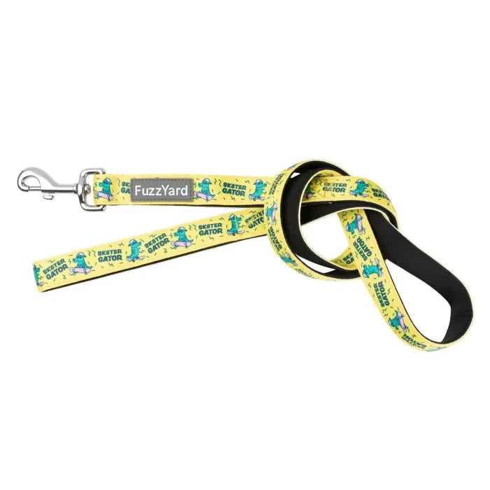 FuzzYard Sk8ter Gator Dog Lead Large