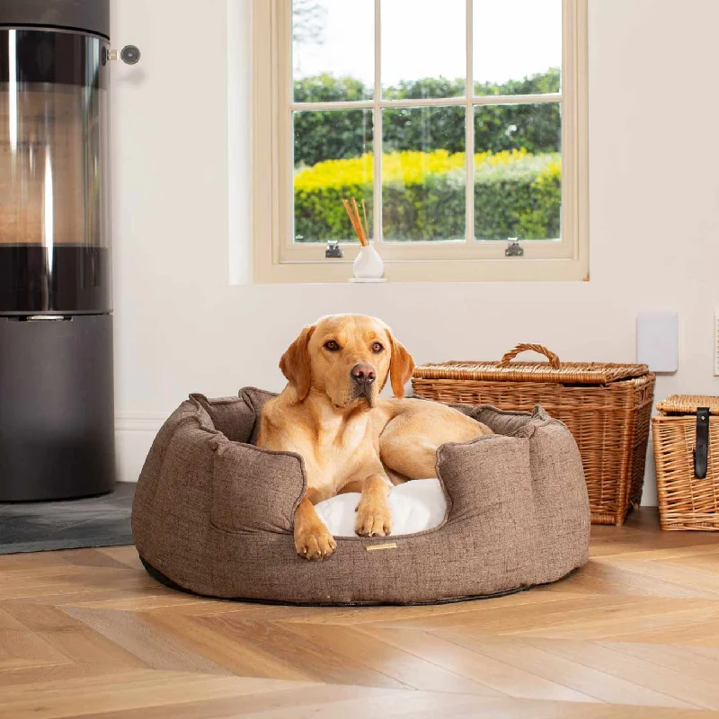 High Wall Bed in Inchmurrin Umber by Lords & Labradors