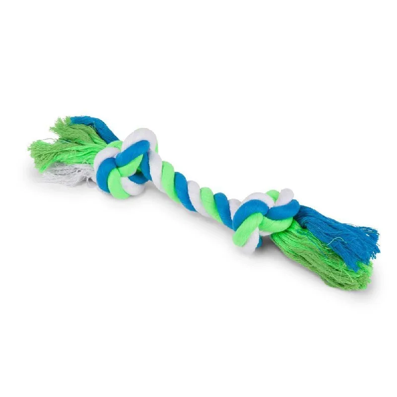 Kazoo Twisted Rope Knot Bone Large Dog Toy