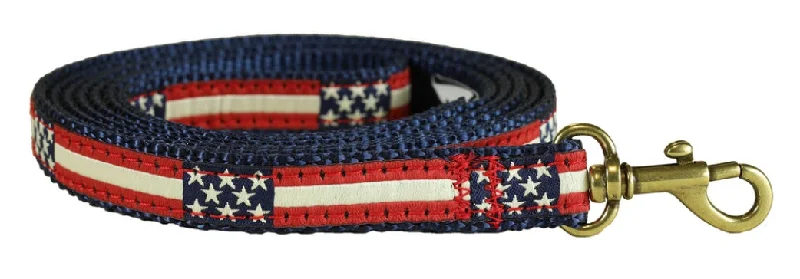 Retro Flag Dog Lead