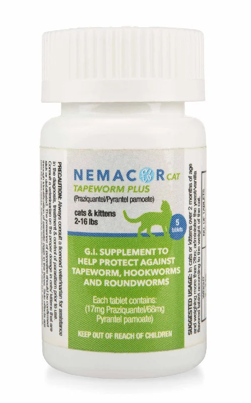 Nemacor Cat Tapeworm Plus