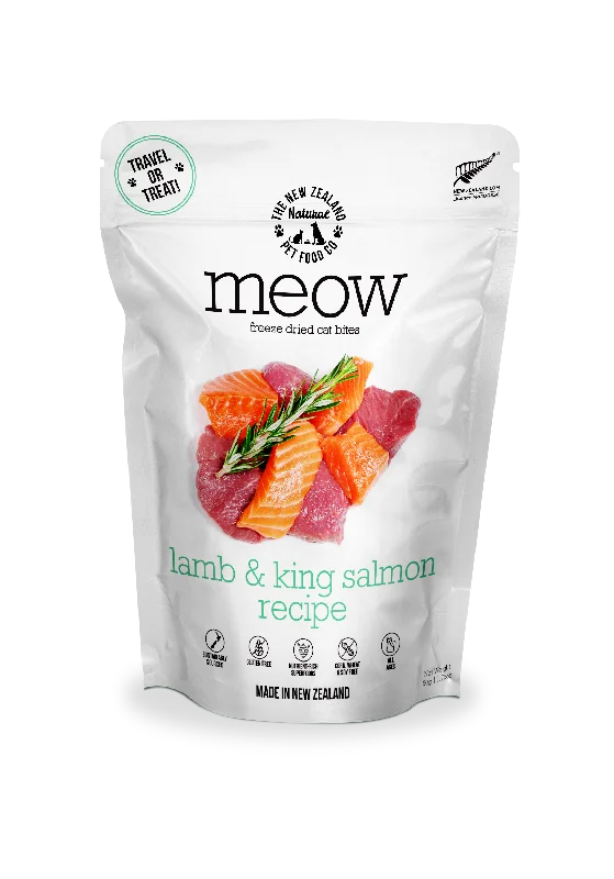 New Zealand Naturals Meow Freeze Dried Cat Treat Lamb & Salmon 50g