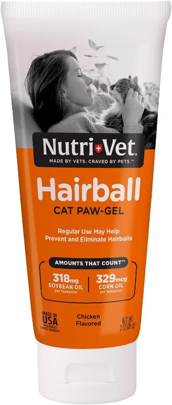 Nutri-Vet Hairball Paw-Gel for Cats