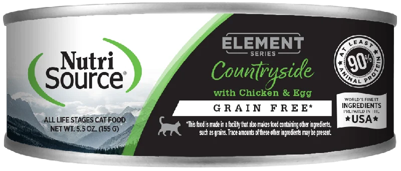 NutriSource Element Series Countryside Grain Free Canned Cat Food