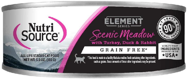 NutriSource Element Series Scenic Meadow Grain Free Canned Cat Food