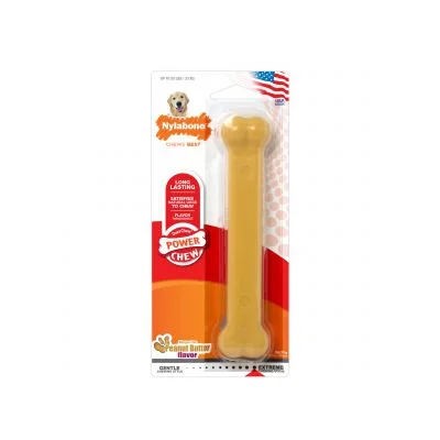 Nylabone Power Chewer Peanut Butter Dog Toy Giant