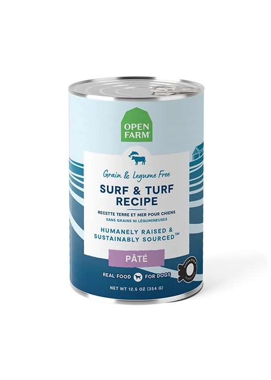 Open Farm Grain Free Surf & Turf Pate Wet Dog Food