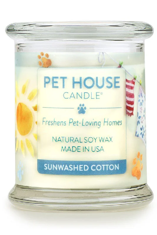 Pet House Candle, Sunwashed Cotton