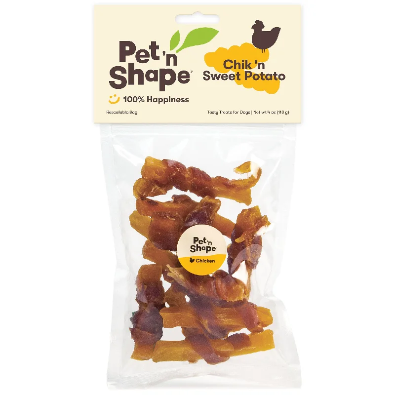 Pet 'n Shape Chik 'n Sweet Potato Dog Treat 4oz