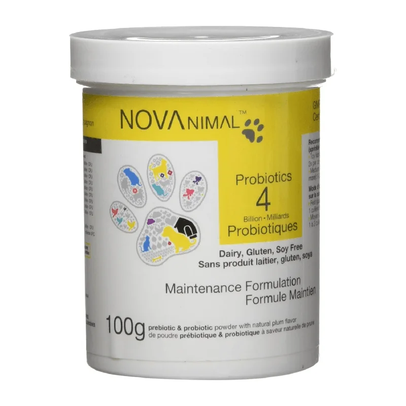 Pet Supplement - 4 Billion Probiotics - Maintenance Formulation - 100 g