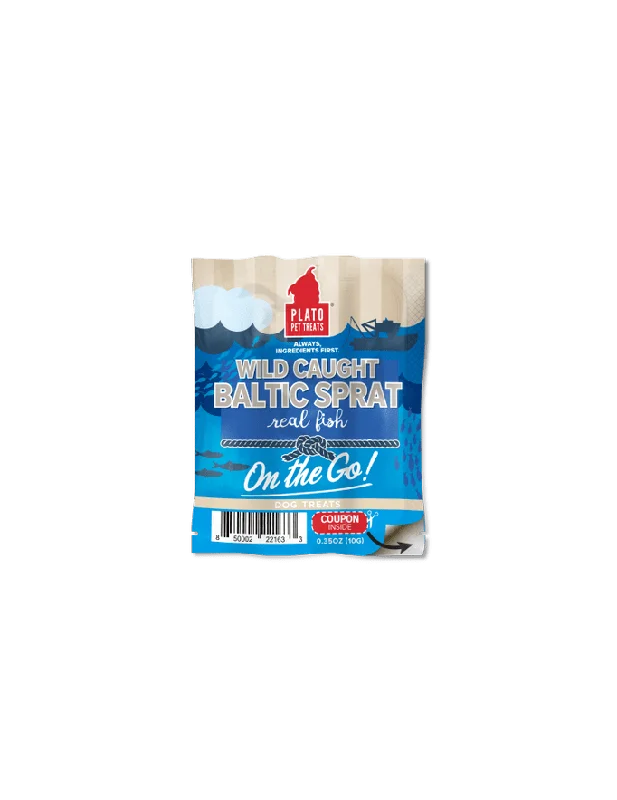 Plato On The Go! Wild Caught Baltic Sprat Dog Treats