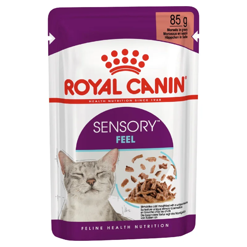 Royal Canin Cat Sensory Feel Gravy Adult Wet Food Pouch 85g