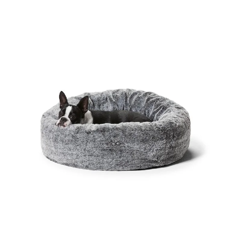 Snooza Cuddler Chinchilla Dog Bed Large