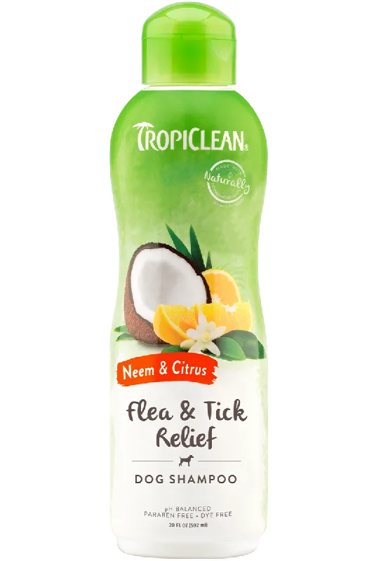 Tropiclean Neem & Citrus Flea & Tick Relief Dog Shampoo