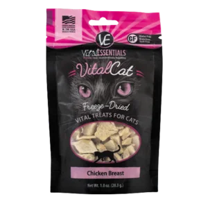 Vital Essentials Chicken Breast Freeze-Dried Grain Free Cat Treats