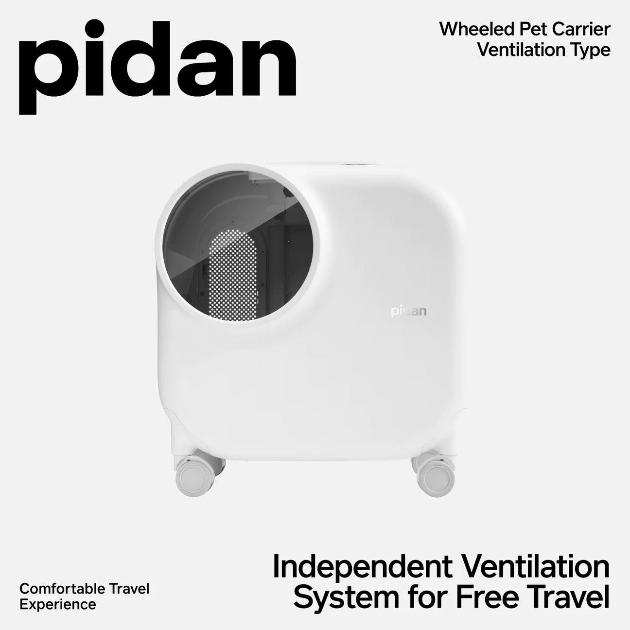 Wheeled Pet Carrier-Ventilation Type