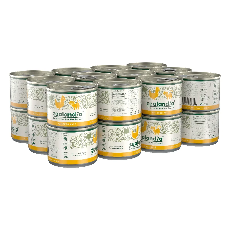 Zealandia Chicken Pate Adult Cat Wet Food 170g x24