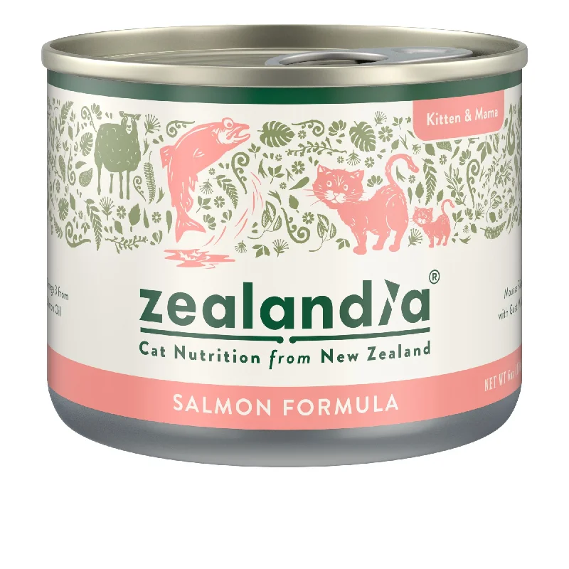 Zealandia Kitten and Mama Salmon Mousse Pate Wet Cat Food 170g