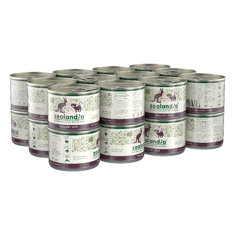 Zealandia Wallaby Pate Adult Cat Wet Food 170g x24